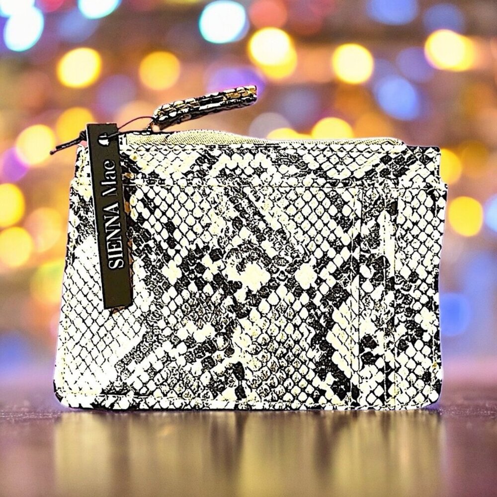 Sienna Mae Lennon Vegan Leather Card Wallet Brand New With Tags